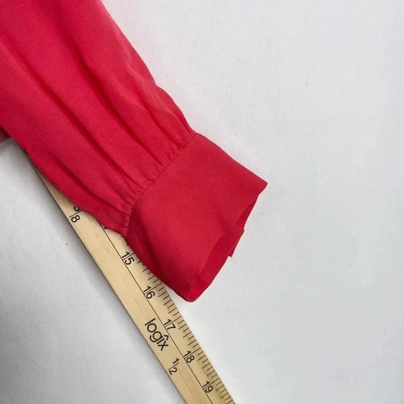 L'AGENCE Silk Long Sleeve Blouse - Picture 10 of 11